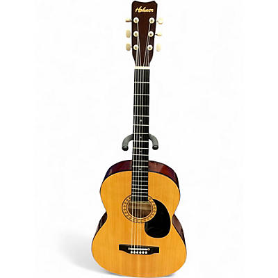 Used Hohner HW 200 Natural Acoustic Guitar