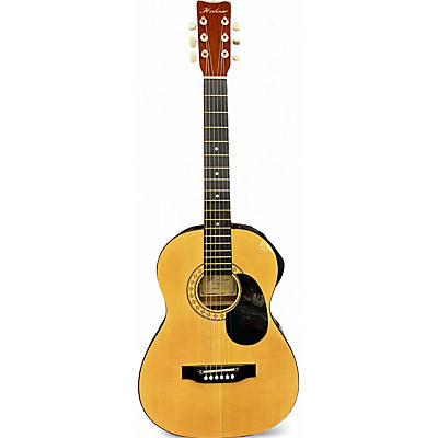 Used Hohner HW03 Natural Acoustic Guitar