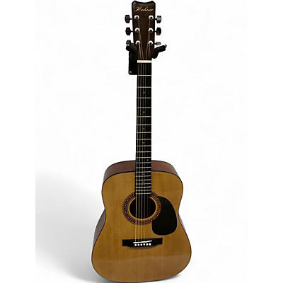 Used Hohner HW220 Natural Acoustic Guitar