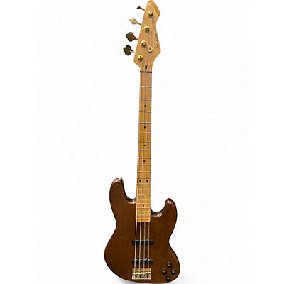 Used Hohner HZA Bass Natural Electric Bass Guitar