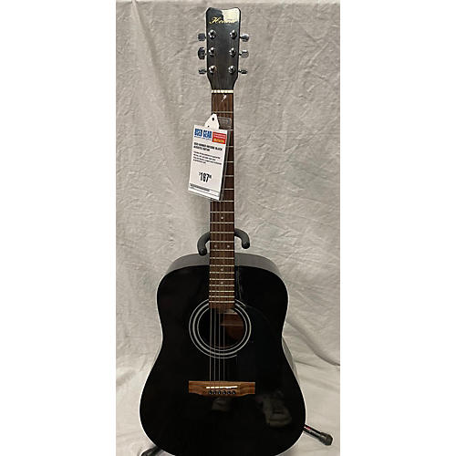 Hohner Used Hohner Hw300g Black Acoustic Guitar Black