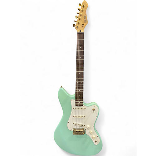 Used Hohner JT60 Surf Green Solid Body Electric Guitar Surf Green