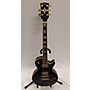 Used Hohner Used Hohner Les Paul Custom Black Solid Body Electric Guitar Black