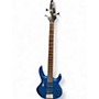 Used Hohner Professional B Bass Blue Electric Bass Guitar Blue