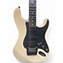 Used Hohner ST LEAD GRAPBITE Cream Solid Body Electric Guitar Cream