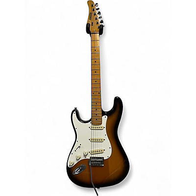 Used Hohner ST57 2 Tone Sunburst Electric Guitar