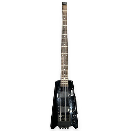 Hohner Used Hohner Steinberger B2 Black Electric Bass Guitar Black