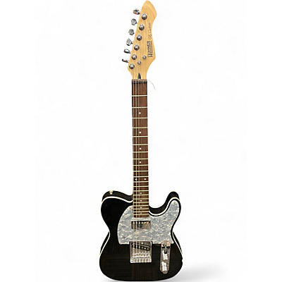 Used Hohner TE CUSTOM Black Solid Body Electric Guitar
