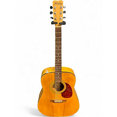 Used Hohner hw60 acoustic Blonde Acoustic Guitar