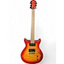 Used Hohner Used Hohner tb-2 Cherry Red Sunburst Solid Body Electric Guitar Cherry Red Sunburst