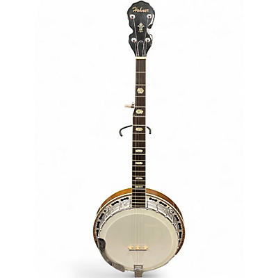 Used Hohner vitage 5 string banjo Natural Banjo