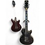 Used Hondo Deluxe 740 series Black Solid Body Electric Guitar Black