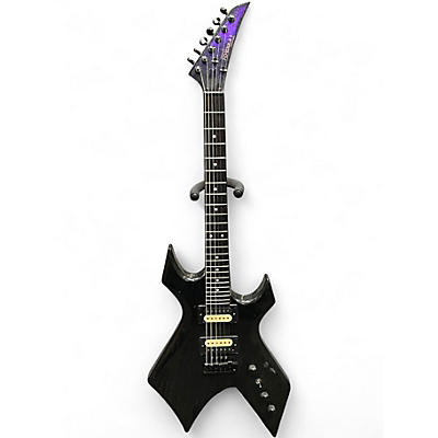 Used Hondo Formula 1 H787 Black Sparkle Solid Body Electric Guitar