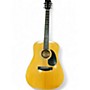 Used Hondo H18 Natural Acoustic Guitar Natural
