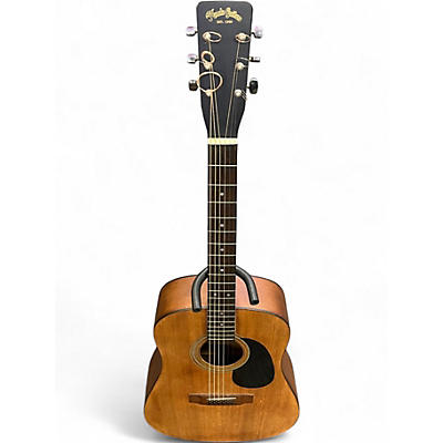 Used Hondo H50 Natural Acoustic Guitar