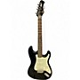 Used Hondo H76 Black Solid Body Electric Guitar Black