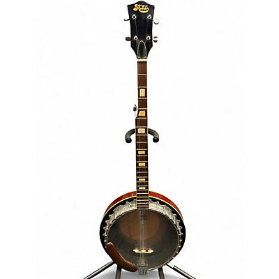 Used Hondo HB75 Natural Banjo
