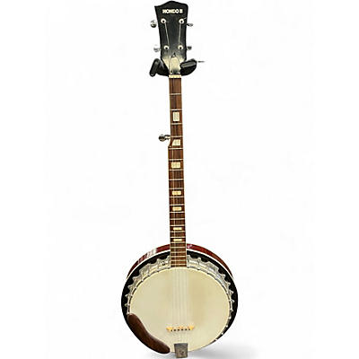 Used Hondo HB75A Mahogany Banjo