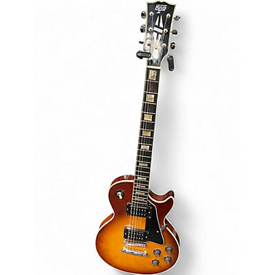 Used Hondo HDLP-2BS 2 Color Sunburst Solid Body Electric Guitar