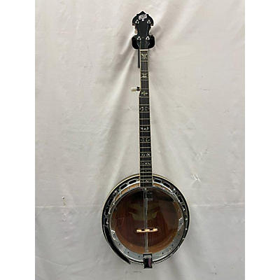 Hondo Ii Used Hondo II HB-89c Natural Banjo