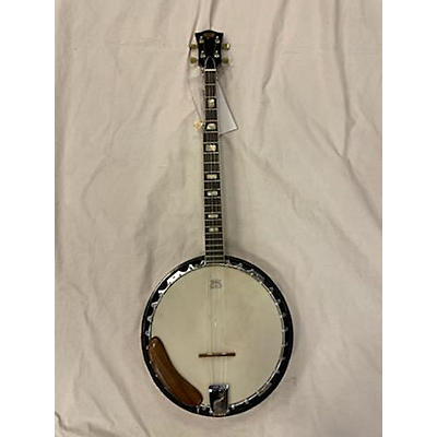 Used Hondo II HB75A Natural Banjo
