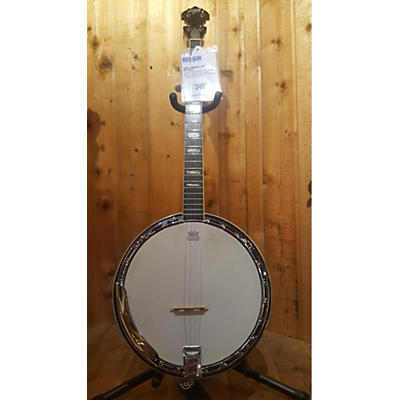 Used Hondo II HB88A Natural Banjo