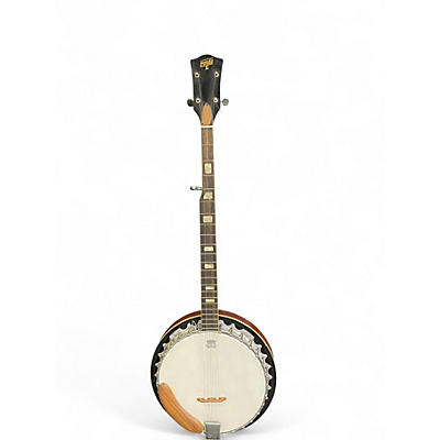 Used Hondo Ii HB75A Natural Banjo