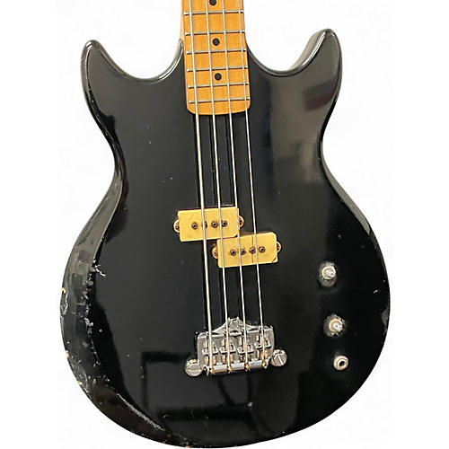 Used Hondo Ii Professional Black Electric Bass Guitar Black