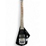 Used Hondo LAZER HEADLESS Black Solid Body Electric Guitar Black
