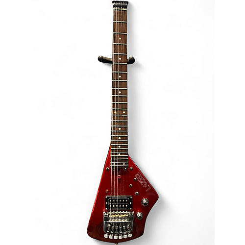 Used Hondo LAZER RED Solid Body Electric Guitar RED