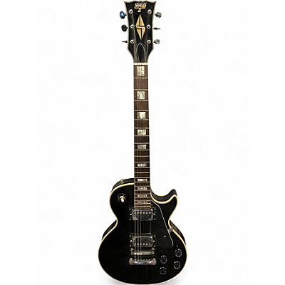 Used Hondo LP STYLE BLACK Solid Body Electric Guitar