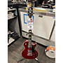 Used Hondo Used Hondo Lawsuit Guitar Burgundy Solid Body Electric Guitar Burgundy