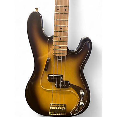 Used Hondo P-Bass 2 Tone Sunburst Electric Bass Guitar