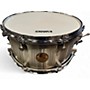 Used Honest Abe 14X6 ROLLED ALUMINUM SNARE SILVER Drum SILVER 212