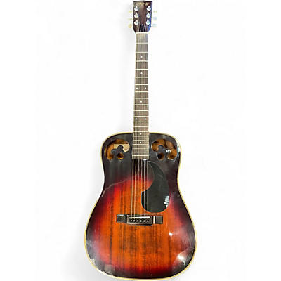Used Horabe ULTRA Vintage Sunburst Acoustic Electric Guitar