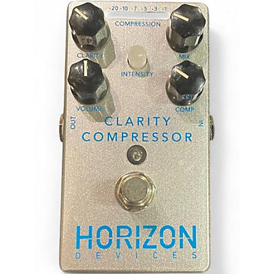 Used Horizen CLARITY COMPRESSOR Effect Pedal