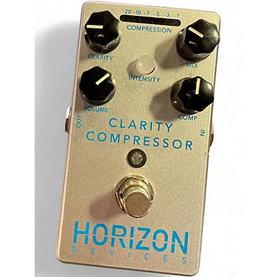 Used Horizon Devices CLARITY COMPRESSOR Effect Pedal