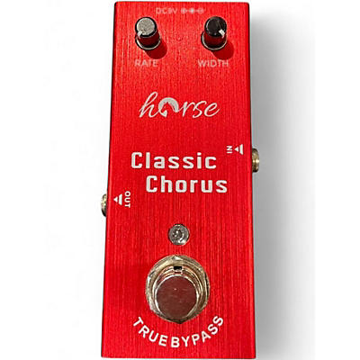Used Horse Classic Chorus Effect Pedal
