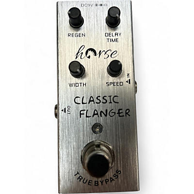 Used Horse Classic Flanger Effect Pedal