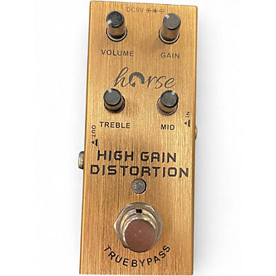 Used Horse HIGH GAIN DISTORTION Effect Pedal
