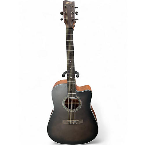 Used Horse M13376 Moca Acoustic Electric Guitar Moca