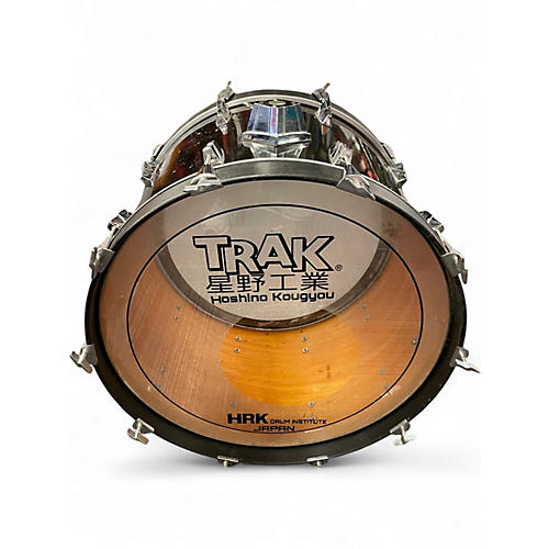 Used Hoshino Hrk  5 Piece TRAK 400 SERIES  TRANS BLACK CHERRY Drum Kit TRANS BLACK CHERRY