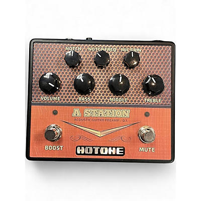 Used Hotone Effects A station Acoustic Guitar Preamp
