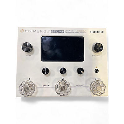 Used Hotone Effects AMPERO II STOMP Effect Pedal