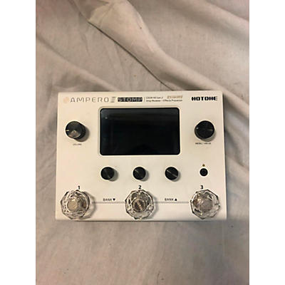 Used Hotone Effects AMPERO II STOMP Effect Processor