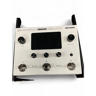 Used Hotone Effects AMPERO II STOMP Effect Processor