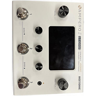 Used Hotone Effects AMPERO II STOMP Effect Processor