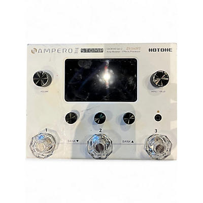 Used Hotone Effects AMPERO II STOMP Effect Processor