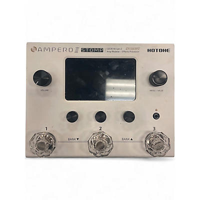 Used Hotone Effects AMPERO II STOMP Effect Processor