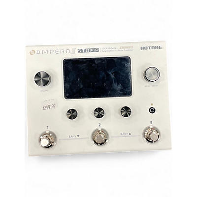 Used Hotone Effects AMPERO II STOMP Pedal Board